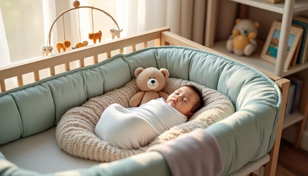 découvrez comment choisir un tour de lit adapté pour assurer la sécurité et le confort de votre bébé pendant son sommeil.