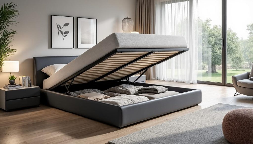 découvrez comment choisir le meilleur lit coffre 180x200 pour optimiser l'espace et le rangement de votre chambre tout en alliant confort et design.